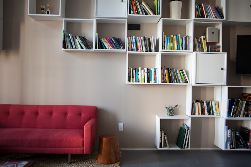 Custom Library Shelving