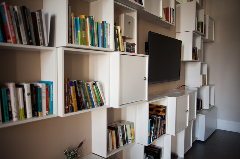 Custom Library Shelving